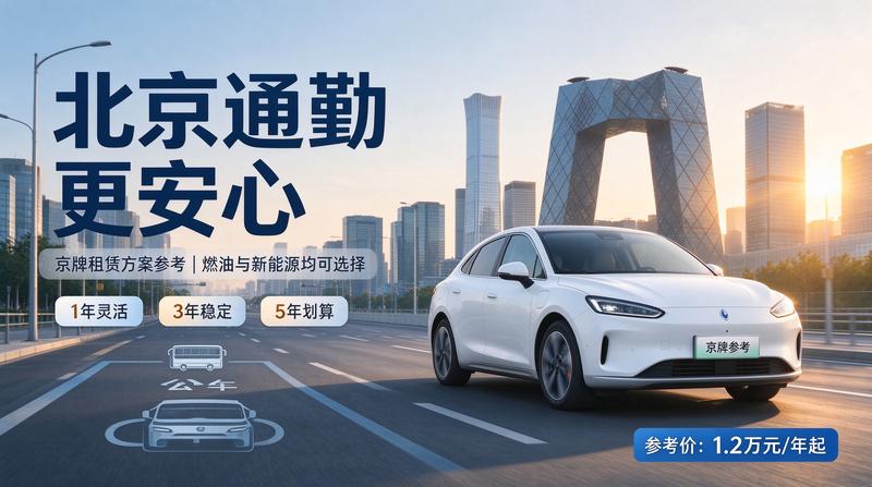 京牌指标办理流程示意图